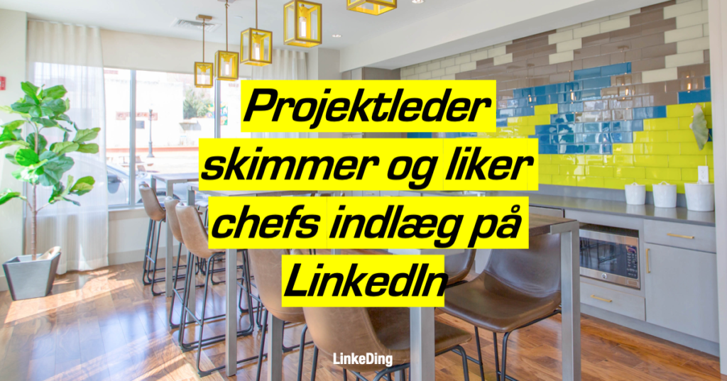 Ingen umiddelbar sammenhæng mellem kvalitet af Indlæg på LinkedIn og antallet af positive tilkendegivelser som fx likes og kommentarer.